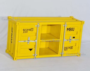 Mueble para TV y Gabinete de Estilo Contenedor Industrial Vintage - Product Image 5