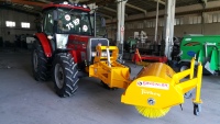 HAUTE QUALITÉ TRACTEUR MONTÉ BALAYEUSE