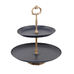 Uxury-Espejo de cuentas con soporte para pastel, soporte para pastel de boda - Product Image 4