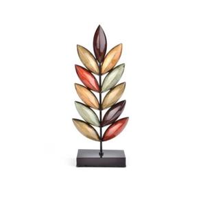 Figure de fantaisie vintage moderne élégante faite à la main perles de fer classiques feuille Table décorative personnalisée élégante - Product Image 1