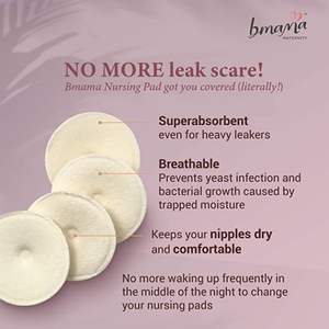 Meilleur prix jetable/réutilisable 3D super absorbant coussin d'allaitement lavable avec une surface en coton éponge pour les soins de jour et de nuit - Product Image 3