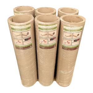 42" x 100' Recycled <b>Cardboard</b> Masking Paper <b>Roll</b> Thickness 0.65 mm. Used for Painting and Decorating - Product Image 5