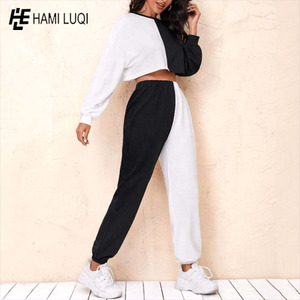 Survêtement d'entraînement 2 pièces décontracté pour femmes personnalisé Survêtement pantalon de jogging à capuche XL Design vierge pour combinaisons d'entraînement - Product Image 5