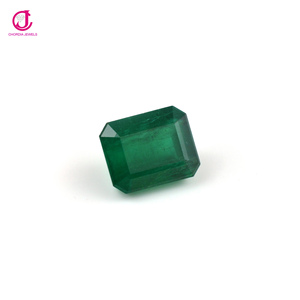 พลอย14.75กะรัตสีเขียวมรกตแท้ตัดทรงแปดเหลี่ยม - Product Image 2