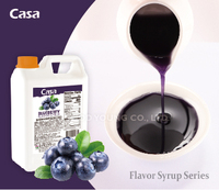 Iso Haccp Halal Certificering Goede Jonge Thee Casa Blueberry Smaak Siroop