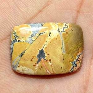 Maligano Jasper พลอยทรงสี่เหลี่ยมผืนผ้าหลวมทำจากหินอัญมณีธรรมดา - Product Image 5