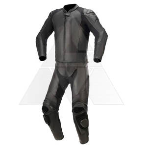 Costume de moto en cuir lourd de haute qualité confortable coupe-vent vêtements de sport de course adultes nom d'équipe personnalisé taille XL été hiver - Product Image 2