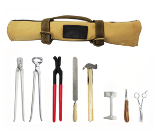 Kit de Herrador para el Cuidado de Pezuñas de Caballos e Instrumentos Quirúrgicos Veterinarios, Herramientas Manuales de Clase I con Certificación CE - Product Image 1