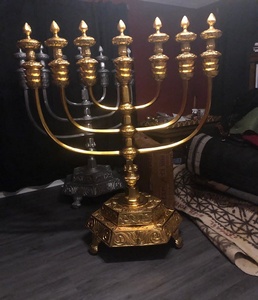 Best quality designer solid brass menorah Religious at wholesale price - Product Image 1