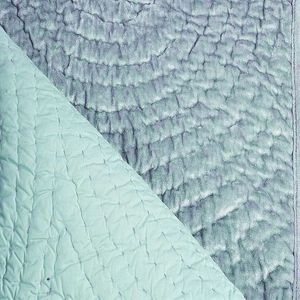 Ensemble de housse de couette moderne matelassée de luxe en coton biologique fait main de couleur beige uni 100% velours pour usage hôtelier - Product Image 2