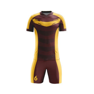 Latest Style High Sublimated Sports Wear Soccer Football Uniform / Team Wear Sports Soccer Uniform / Sports Uniform - Product Image 3