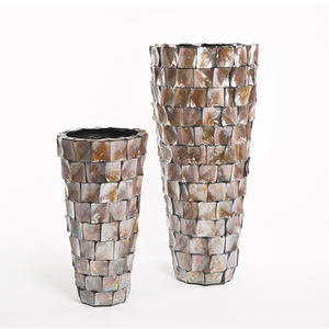 Jardinières et pots en perles, décorations, vase à incrustation de perles, décoration de luxe pour la maison, nouvelle tendance, 2020 - Product Image 4