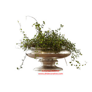 Florero de Metal de la mejor calidad, florero de aluminio para el hogar real, mesa de sala de estar, centro de mesa - Product Image 1