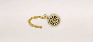 Montre de poche en laiton doré antique avec chaîne Meilleur cadeau pour la fête des pères Fête des mères Saint Valentin Day-CHLW055 - Product Image 4