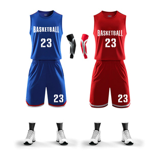Uniforme de basket-ball d'équipe, personnalisé et sublimation, uniforme de basket-ball, respirant et durable, design personnalisé avec logo et taille - Product Image 1