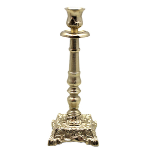 Bougeoir en aluminium Nickel brut Antique Bougeoir de taille standard Bougie votive pour la maison et la décoration de mariage - Product Image 4