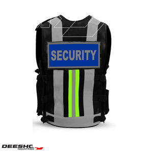 Personalizado ligero Hi Vis resistente al fuego trabajo chaleco de seguridad poliéster ropa de trabajo reflectante característica chaqueta estilo Logo precio - Product Image 2