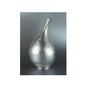 Vase à fleurs décoratif imprimé logo personnalisé vente en gros vase métal élégant fantaisie vintage vases en feuilles de décoration florale - Product Image 6