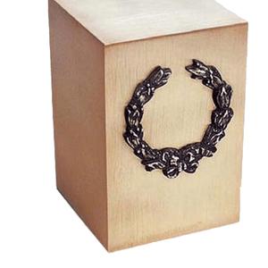Designer <b>Box</b> Metal Aluminum Cremation <b>Box</b> Urns Solid <b>Box</b> Cremation Urns - Product Image 1