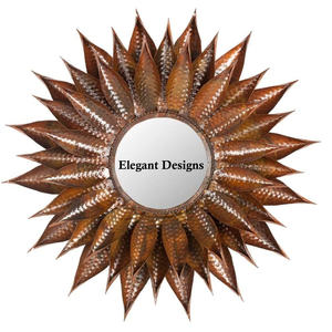 Espejo de pared de alta resistencia personalizado galvanizado de calidad Superior, barato, hecho a mano, clásico, diseño sencillo, uso doméstico, Metal - Product Image 2