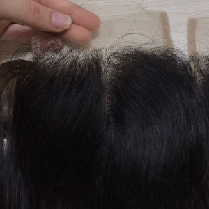 Extensiones de cierre de encaje de cabello humano Remy vietnamita 4x4 y 5x5 de alta calidad precio de fábrica directo - Product Image 1