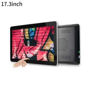 HDM 17.3 inch HD Slim Bezel Quad Core Android Panel PC Desktops With Multi Touch Function