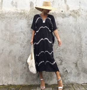 Vente en gros, fabrication et vente en gros de vêtements pour femmes, cravate à rayonne, Kaftan - Product Image 2