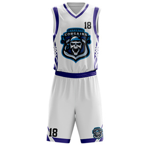 Wholesale New Design Sublimation Basket Ball Uniform / Basket Ball Sleeves less Jersey / Custom Basket Ball Uniform - Product Image 2