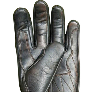 High Quality Keven Impex KI-005 Full Finger Breathable Unisex Cow Hide Leather Motorbike Gloves 2023 USA - Product Image 5