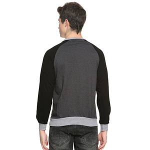 Sudadera de algodón Unisex de talla grande para hombre, Sudadera con cuello redondo personalizada, cómoda, transpirable, diseño bordado, técnicas lavadas - Product Image 2