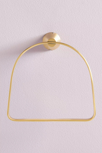 ห่วงแขวนผ้าเช็ดตัวอลูมิเนียมออกไซด์ติดผนังหรูหราสำหรับห้องน้ำ - Product Image 2