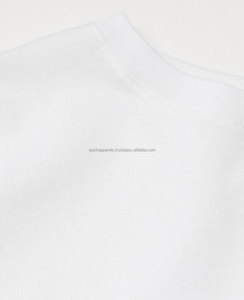 T-shirt court de luxe en coton premium pour femme, coupe décontractée, idéal pour l'été – Fabricant OEM ODM, faible MOQ - Product Image 3