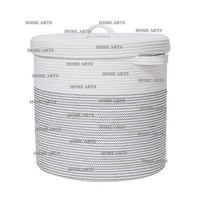 Bamboo <b>rattan</b> storage <b>basket</b> customized shape and size <b>laundry</b> <b>basket</b> with lid for home decor accessories - Product Image 5