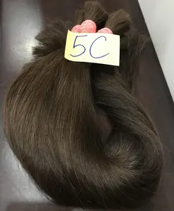 Top Tendência Cor Em Massa Cabelo Eslavo Alta qualidade Fábrica Direta Extensão Do Cabelo Humano