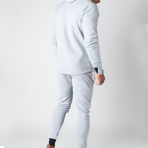 Trajes deportivos personalizados OEM para hombre, estilo muscle fit, para correr y hacer ejercicio, de poliéster/algodón, para gimnasio. - Product Image 6