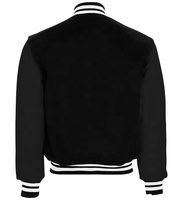 Vêtements de sport unisexes, veste varsity personnalisée, pull à manches longues, logo sur le devant, style baseball, respirant