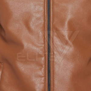 Low MOQ <b>Men</b> Wear Top Fashion Flop Leather <b>Jacket</b> Quick Dry Breathable <b>Men</b> Flop Leather <b>Jacket</b> - Product Image 6
