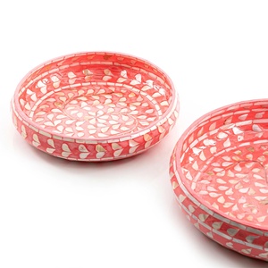 Ramadan <b>Eid</b> <b>Gift</b> Mubarak Mother of Pearl Inlay Bowl Seashell Bowl for Chocolate Display Top Selected Chocolate Serving Handmade - Product Image 4