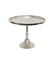 Plateau à gâteau de luxe table à dessert 6 pièces support à gâteau de mariage de Noël rond flottant en métal doré personnalisé
