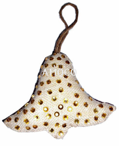Adornos Navideños de Yute de Lujo Atiqco, Elegantes Decoraciones Navideñas para Interiores/Exteriores - Product Image 6