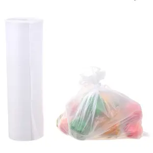 Günstigster Preis Vietnam Hersteller Großhandel Korea Markt LDPE Produce Bag On Roll Flat Roll Bag Supermarkt Obst Gemüse beutel Custom Size L.