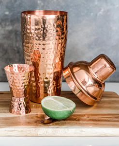 Coctelera de cobre para Bar, artículos para bebidas, coctelera para barman, coctelera, mezclador de vidrio para Bar, en venta - Product Image 5