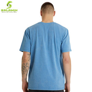 Camisetas clásicas de lavado de ácido, camisetas de manga corta ajustadas y cómodas - Product Image 4