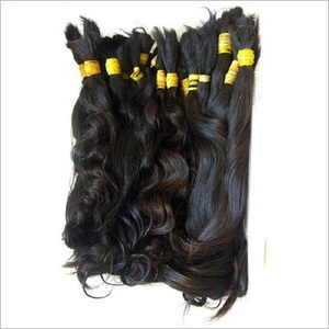 Extensiones de cabello humano a granel sin procesar del templo del sur de la India por Jai Ambey Exports - Product Image 3