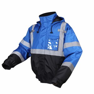 Custom Hi Vis Reflective Safety Jacket Workwear Winter Jacket Roadway Safety Jackets - Product Image 3