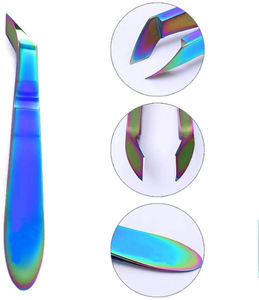 Mini cortadora de cutículas de uñas, cuchillo para cutículas sostenible, removedor de piel muerta, cortadora de uñas, tijeras, pinzas, herramientas para uñas con tasa de fábrica - Product Image 2