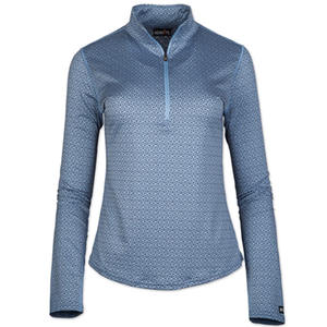 Camiseta sin costuras de cuatro vías para mujer, Top elástico de secado rápido, capa base para montar a caballo, ropa ecuestre - Product Image 6