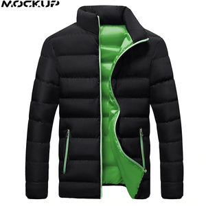 Chaqueta acolchada ecológica de invierno personalizada delgada para exteriores de alta calidad, buena chaqueta cálida de plumón, deportes gaélicos GAA, ropa gaélica GAA - Product Image 3