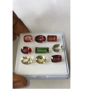 Pierres précieuses naturelles de tourmaline pour accessoires de bijoux certifiés IGI - Product Image 5