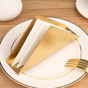Stainless Steel Napkin Holder Wholesale Made in India High Quality Bulk Quantity <b>For</b> Usage Wedding Party Hotel Room New Range - Product Image 5